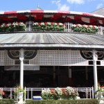 Carousel at Saratoga Race Track.