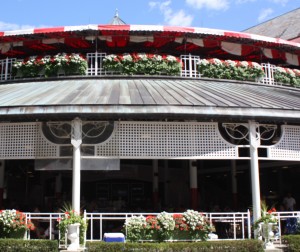 Carousel at Saratoga Race Track.