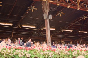 Crowd on Travers Day.